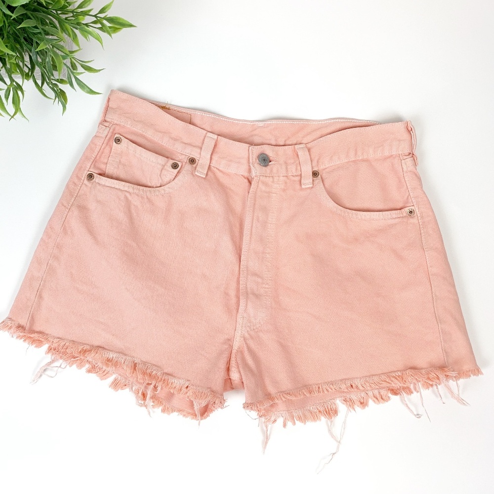 Levi's | 501 Denim Cutoffs Button Fly High waist